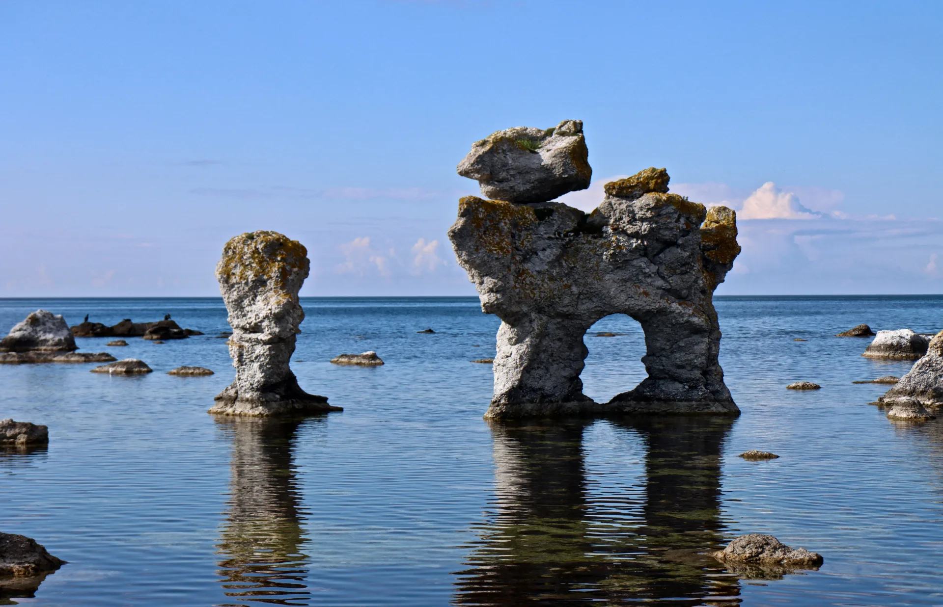Sea stacks